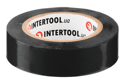 Лента изоляционная Intertool - 10 м черная