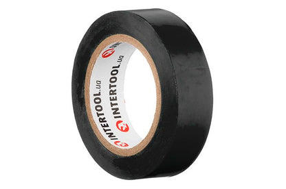 Лента изоляционная Intertool - 10 м черная