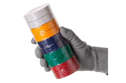 Лента изоляционная Intertool - 15 м ассорти