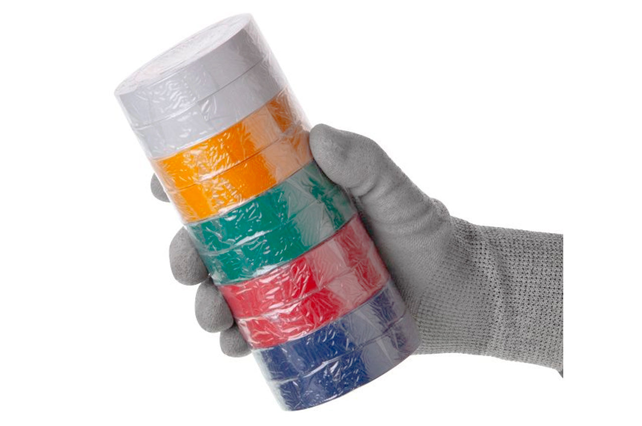 Лента изоляционная Intertool - 20 м ассорти