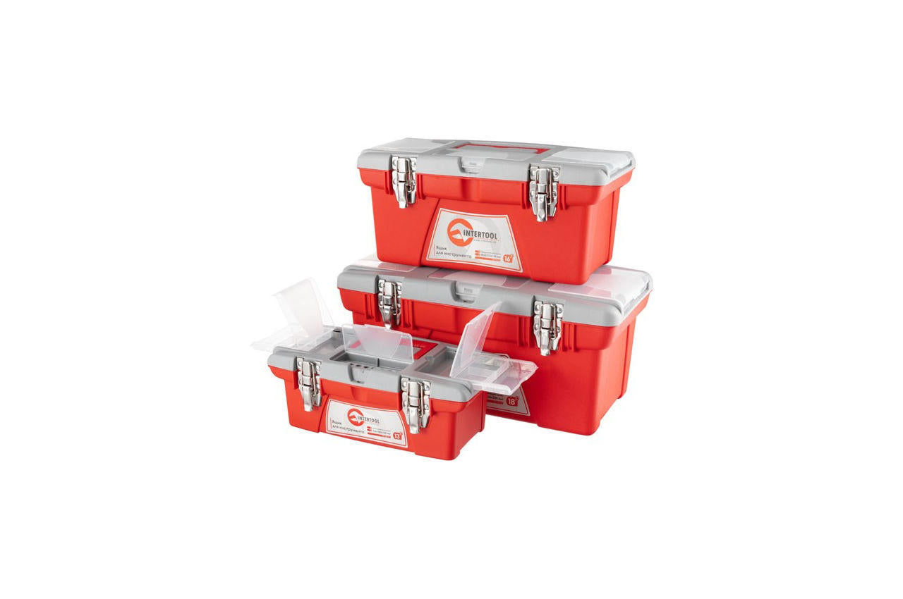 Комплект ящиков Intertool - 13", 16", 18" (3 шт.) BX-0503