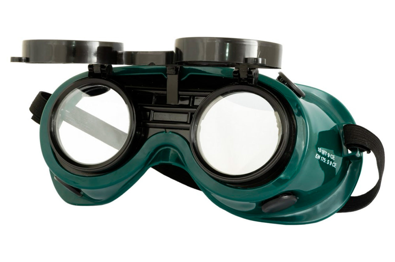 Очки сварочные Mastertool - откидные круглые