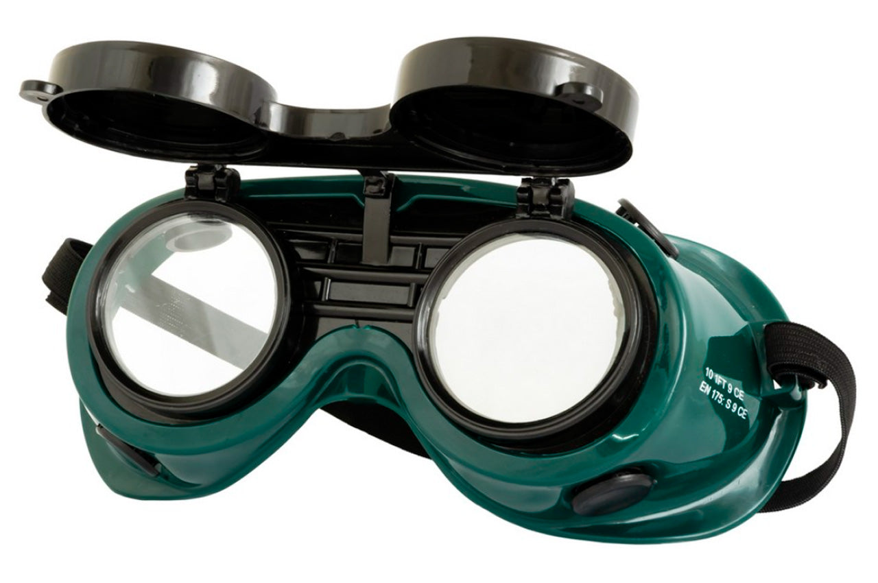 Очки сварочные Mastertool - откидные круглые