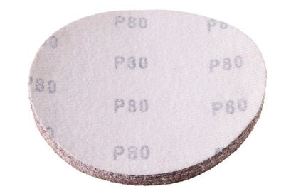 Круг шлифовальный на липучке Intertool - 125 мм Р80 плотность E (10 шт.)