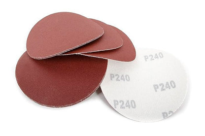 Круг шлифовальный на липучке Intertool - 125 мм Р240 плотность E (10 шт.)