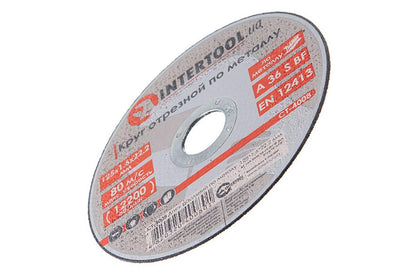 Диск отрезной по металлу Intertool - 125 х 1,6 х 22,2 мм