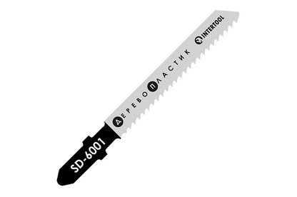 Полотно пильное для лобзика Intertool - 50 х 2 мм дерево-пластик (5 шт.)