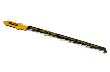 Полотно пильное для лобзика Mastertool - 76 х 4 мм дерево-пластик (5 шт.) 14-2802