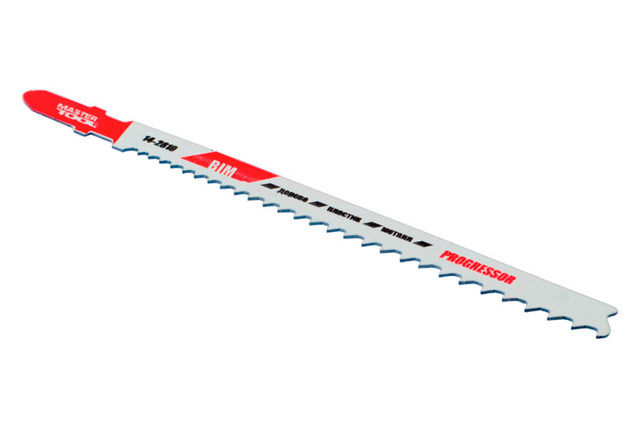 Полотно пильное для лобзика Mastertool - 108 х 2,4-5 мм дерево-пластик-металл (2 шт.)