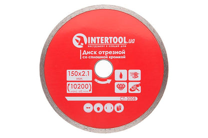 Диск алмазный Intertool - 150 мм плитка Pro