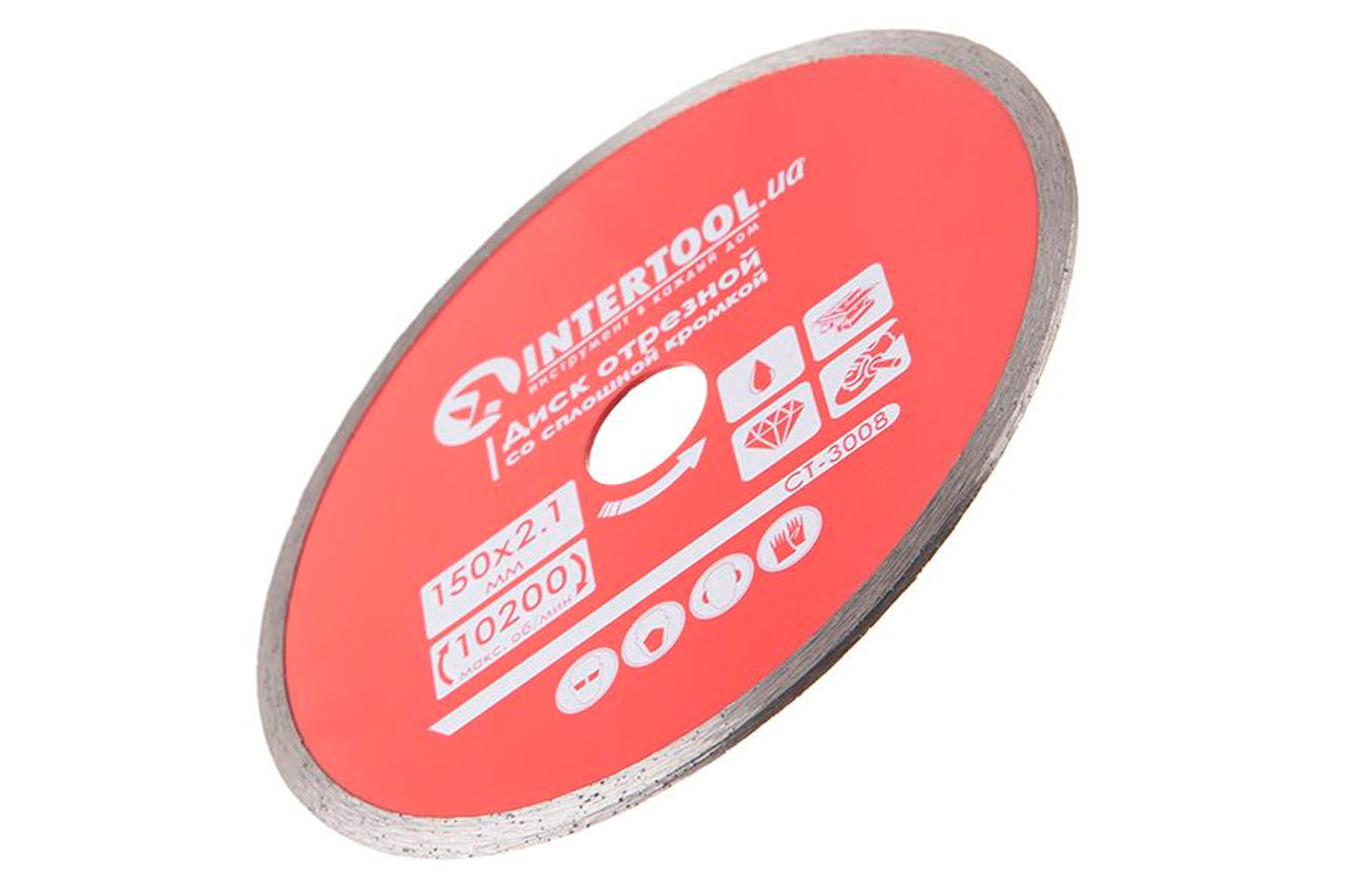 Диск алмазный Intertool - 150 мм плитка Pro