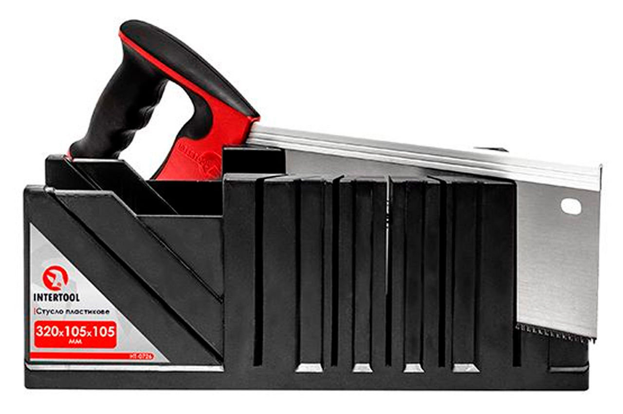 Стусло пластиковое Intertool - 320 х 105 х 105 мм