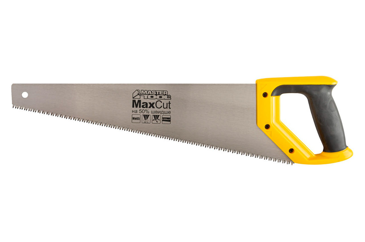 Ножовка по дереву Mastertool - 450 мм 7T х 1" х 3D (тройная заточка)
