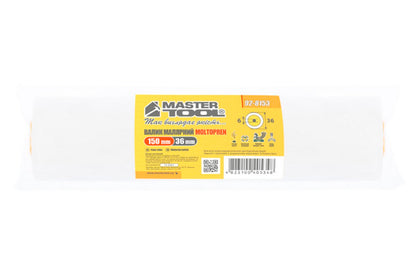 Валик мольтопрен Mastertool - 6 х 35 х 150 мм