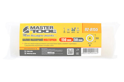 Валик мольтопрен Mastertool - 6 х 50 х 150 мм