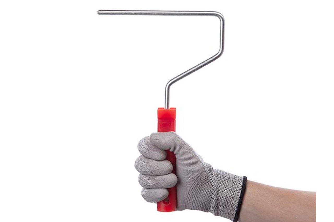 Ручка для валика Intertool - 180 х 8 мм хром