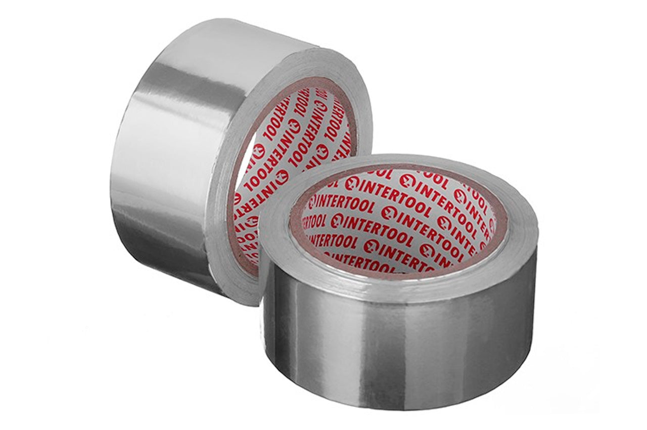 Скотч алюминиевый Intertool - 50 мм х 25 м