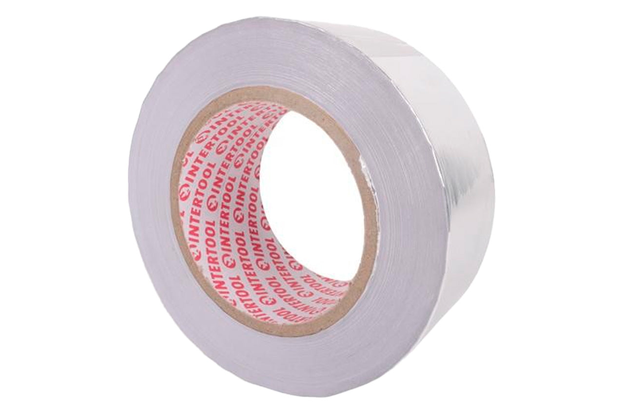 Скотч алюминиевый Intertool - 50 мм х 50 м