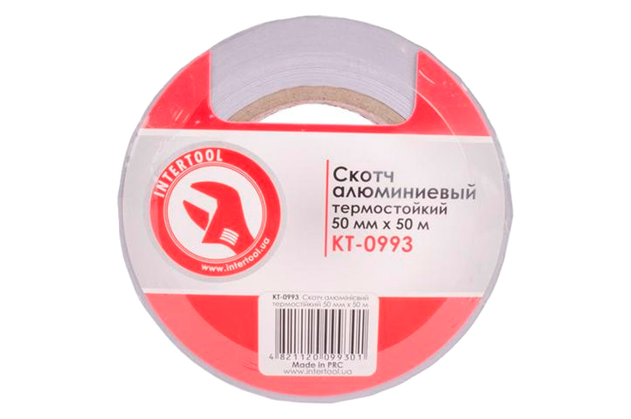 Скотч алюминиевый Intertool - 50 мм х 50 м