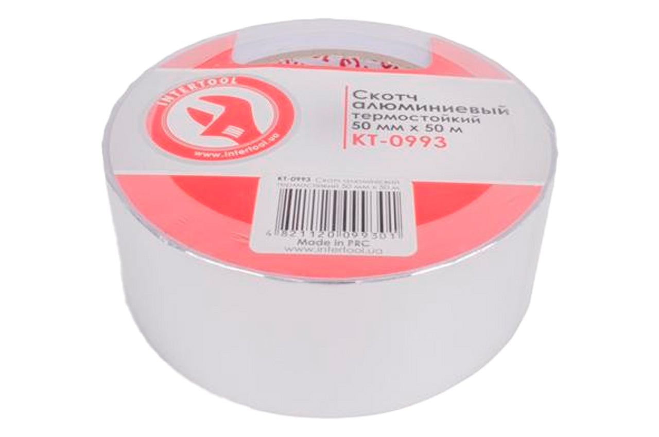 Скотч алюминиевый Intertool - 50 мм х 50 м