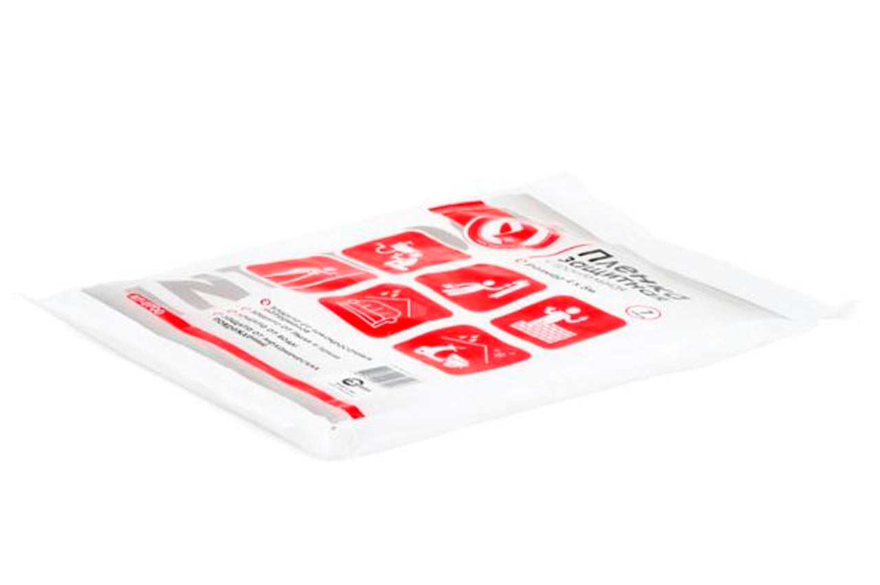 Пленка защитная Intertool - 4 х 5 м х 7 мкм