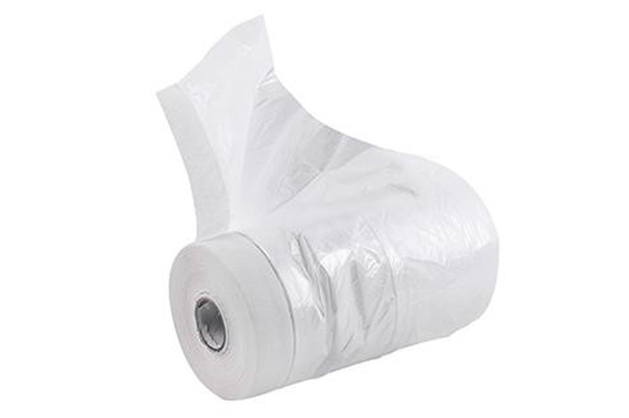 Пленка защитная с малярной лентой Intertool - 0,55 х 30 м