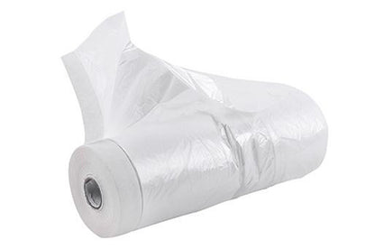 Пленка защитная с малярной лентой Intertool - 1,1 х 30 м