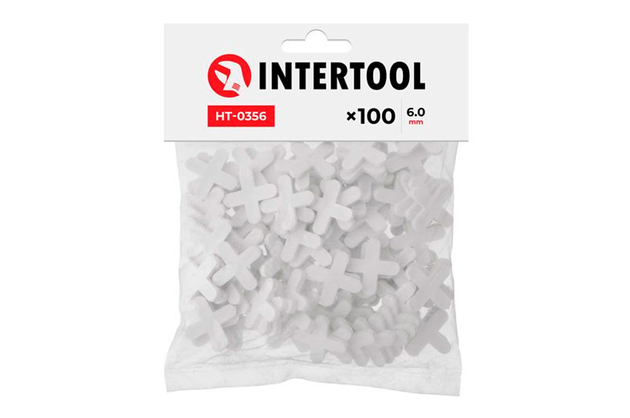 Крестики для плитки Intertool - 6 мм (100 шт.)