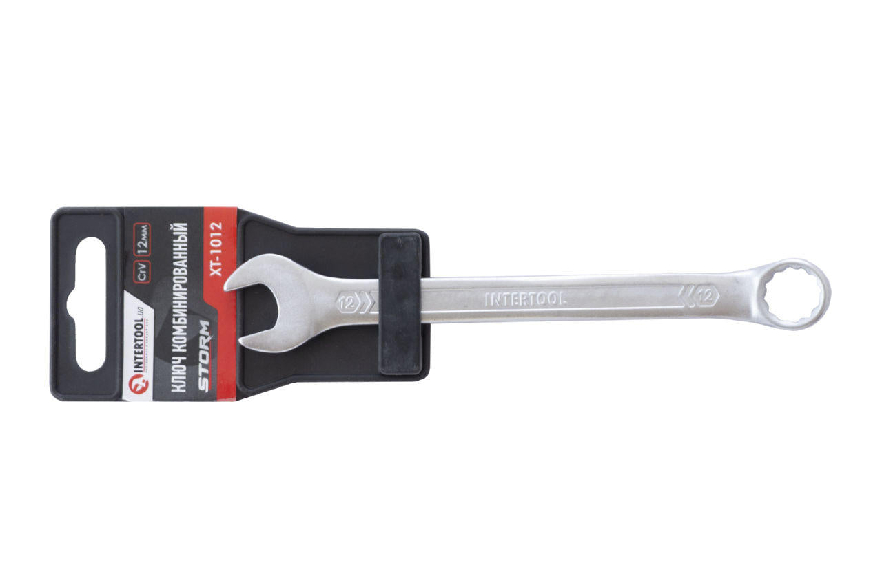 Ключ рожково-накидной Intertool - 12 мм Storm