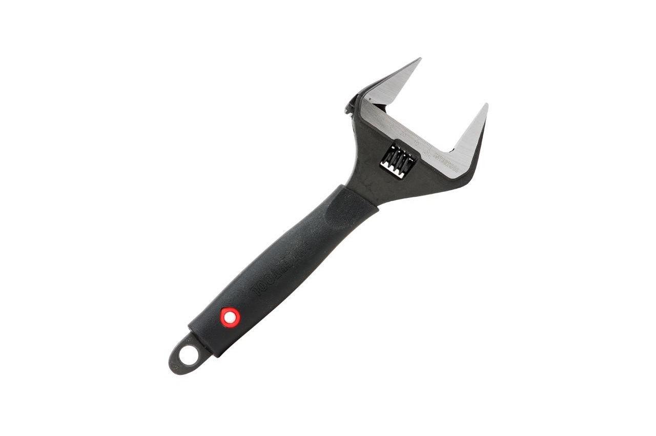 Ключ разводной Intertool - 250 мм (0-50 мм) расширенный захват