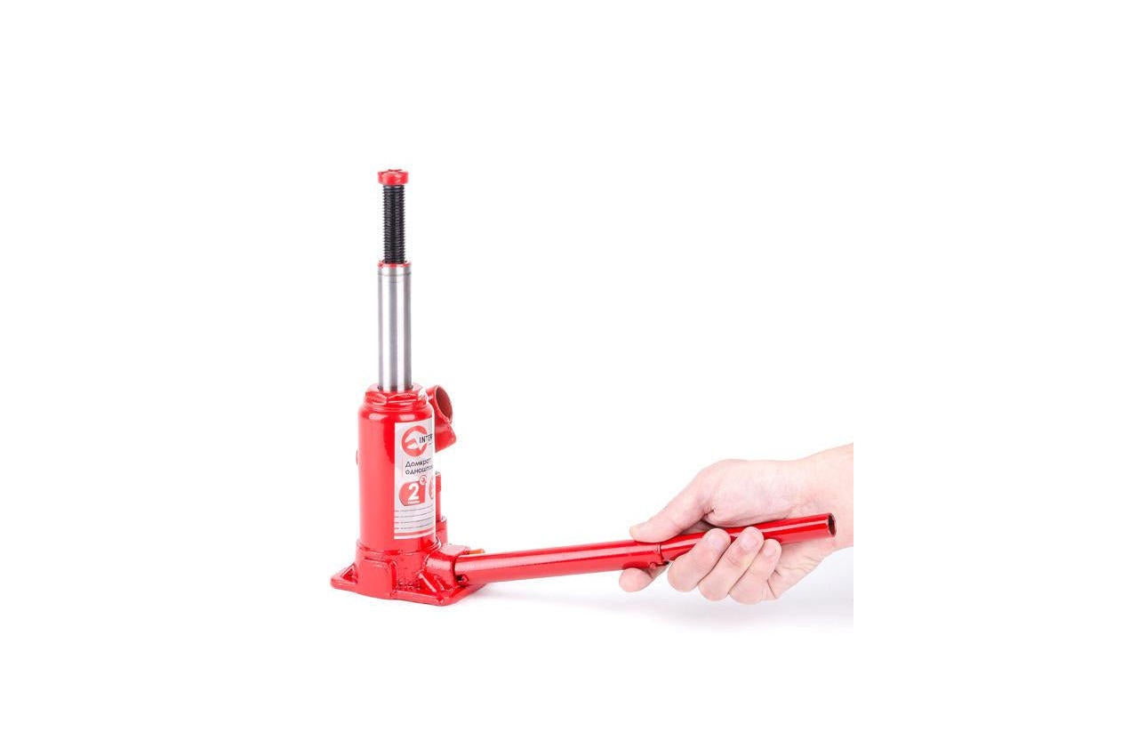 Домкрат гидравлический Intertool - 2 т х 278 мм одноштоковый