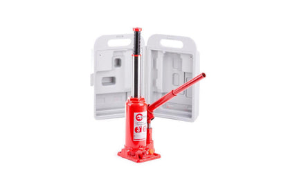 Домкрат гидравлический Intertool - 3 т х 350 мм одноштоковый (в кейсе)