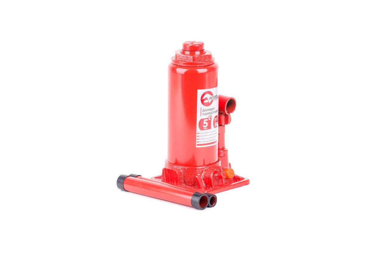 Домкрат гидравлический Intertool - 5 т х 355 мм одноштоковый