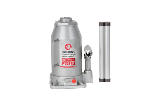 Домкрат гидравлический Intertool - 20 т х 440 мм одноштоковый