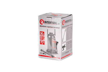 Домкрат гидравлический Intertool - 30 т х 465 мм одноштоковый