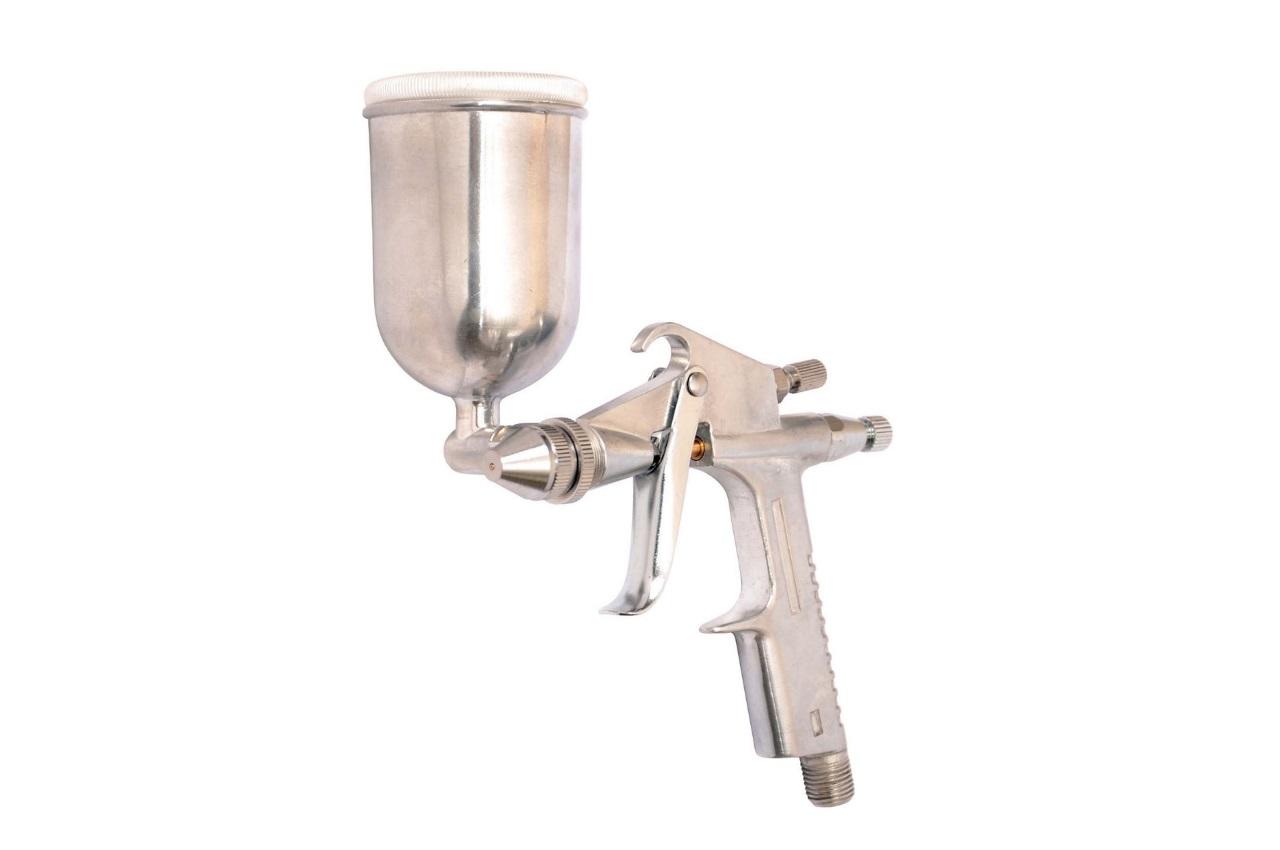 Пневмопистолет лакокрасочный HP Mastertool - поворотный АЛЮМ бак 100 мл х 0,5 мм
