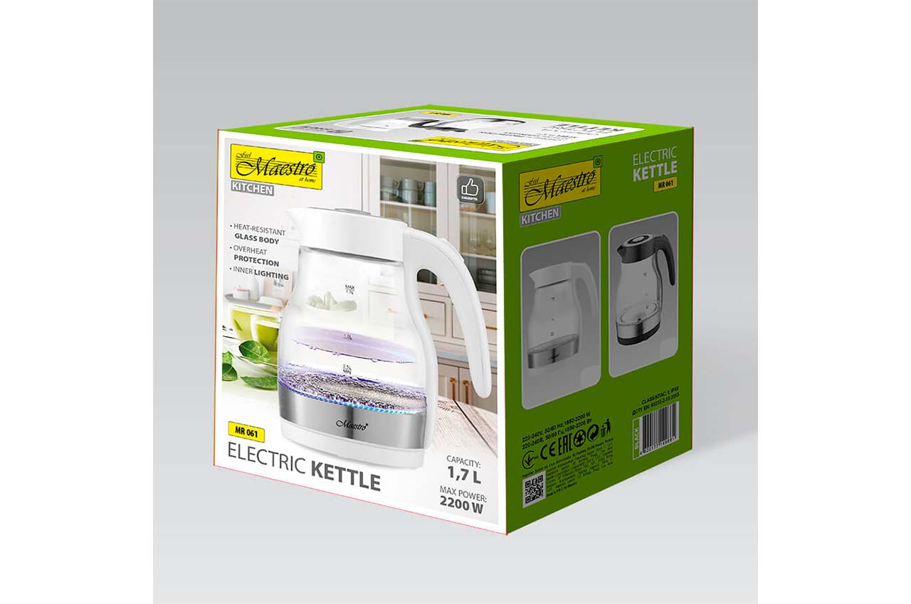 Электрочайник Maestro - MR-064-Green