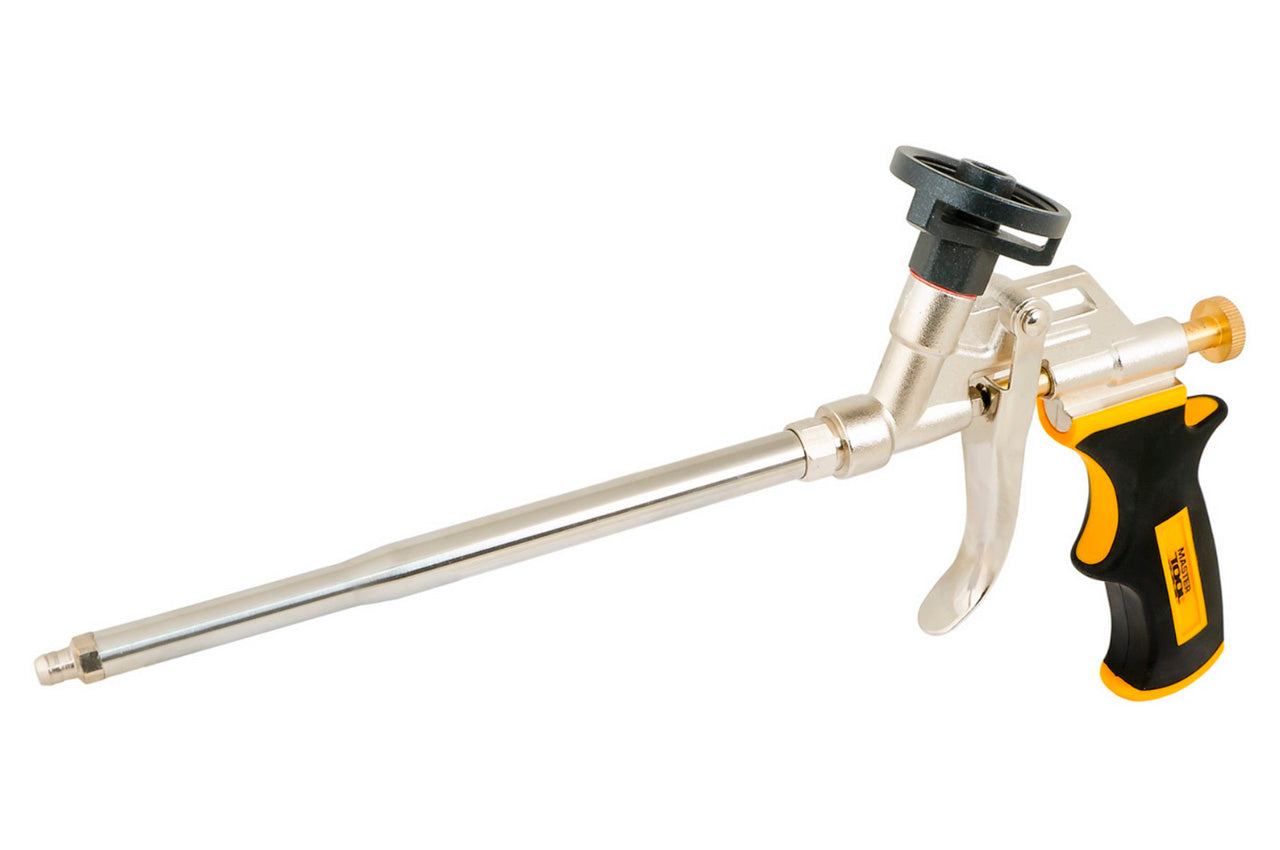 Пистолет для пены Mastertool - 290 мм тефлон держатель баллона, игла