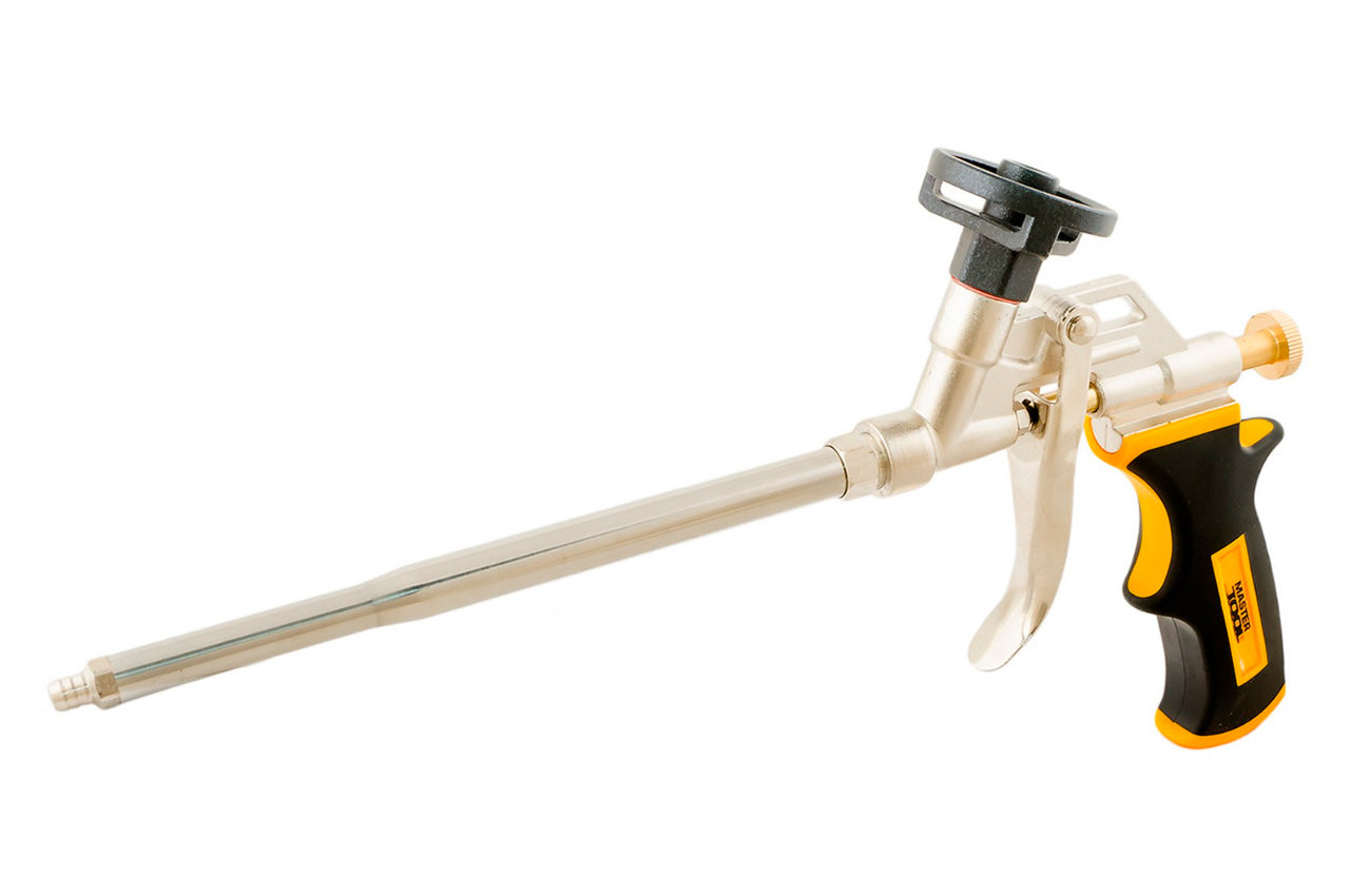 Пистолет для пены Mastertool - 330 мм тефлон держатель баллона, игла