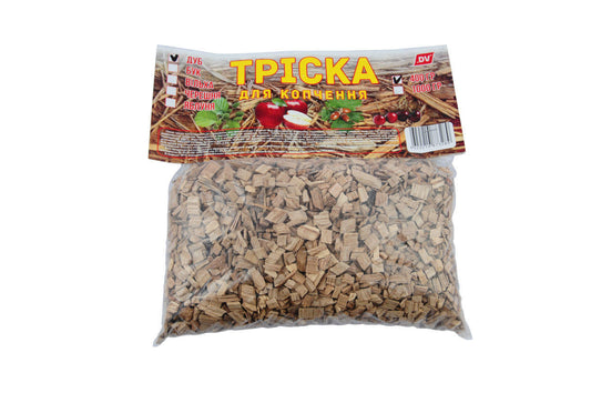 Щепа для коптилки DV - дуб 1000 г