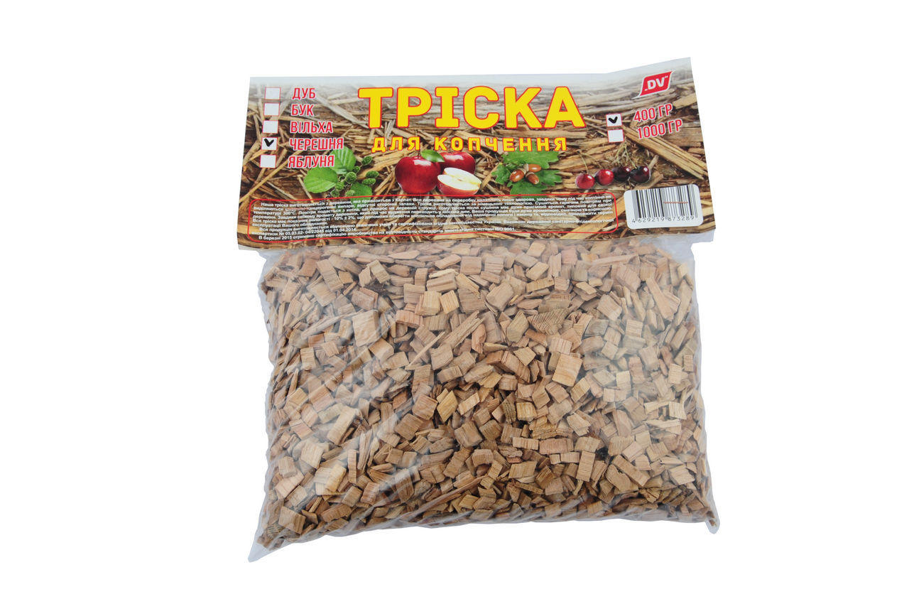 Щепа для коптилки DV - черешня 1000 г