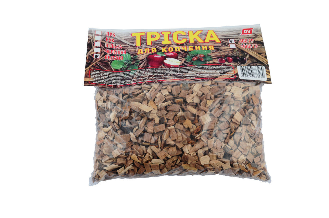 Щепа для коптилки DV - яблоня 400 г
