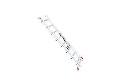 Лестница 2-х раскладная Intertool - 3960 мм х 2x8 ступеней