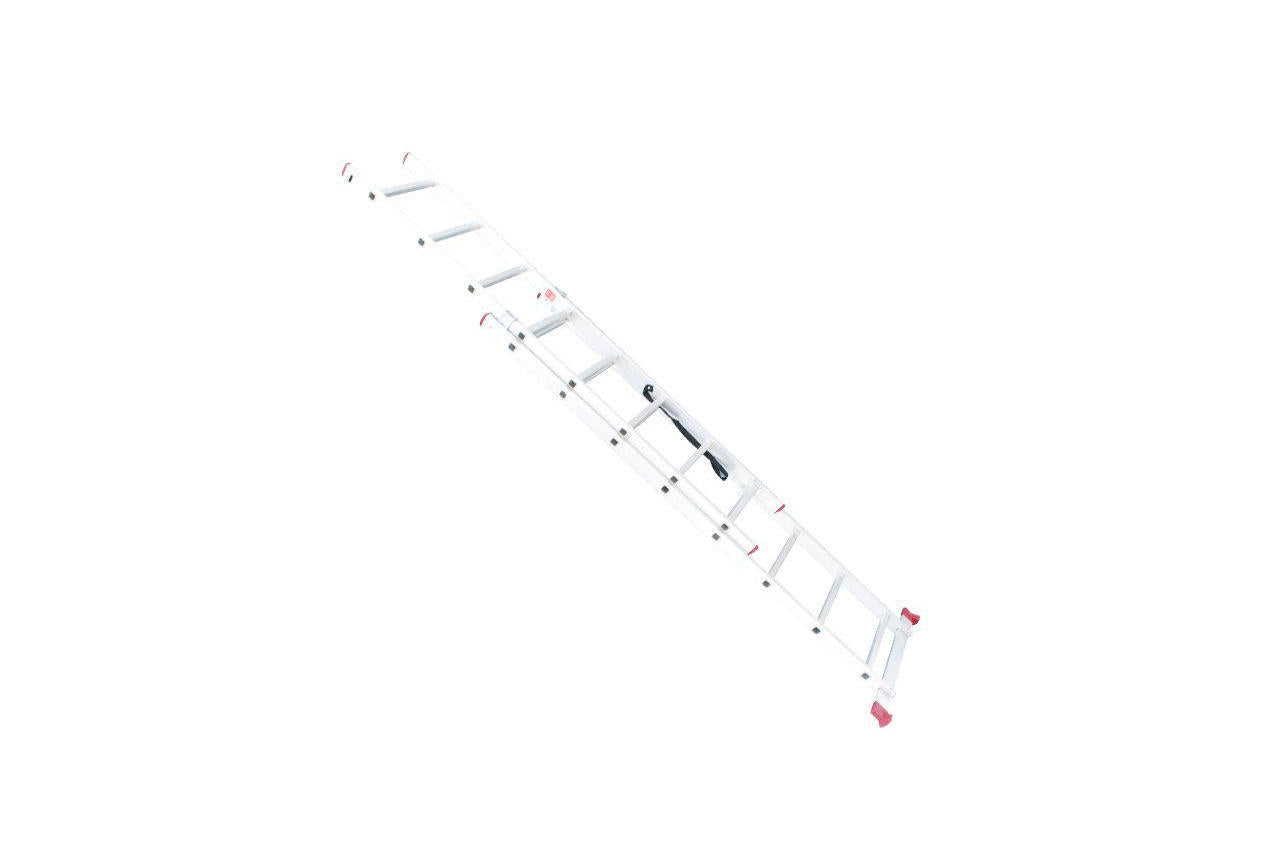 Лестница 2-х раскладная Intertool - 3960 мм х 2x8 ступеней