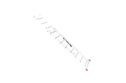 Лестница 2-х раскладная Intertool - 3960 мм х 2x8 ступеней