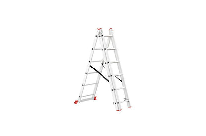 Лестница 3-х раскладная Intertool - 3407 мм х 3x6 ступеней