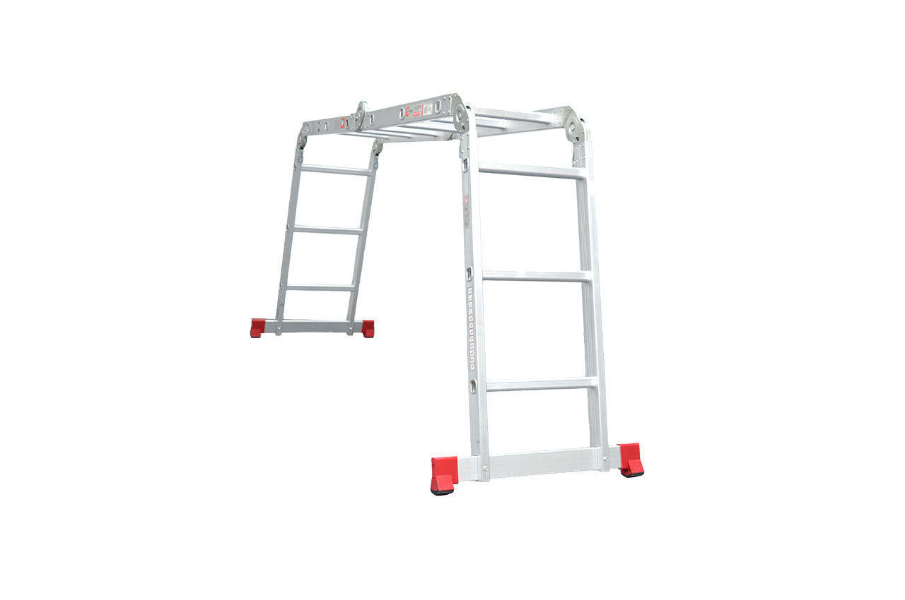 Лестница трансформер Intertool - 3700 мм х 4x3 ступеней