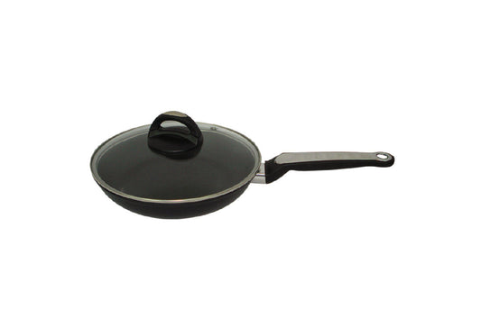 Сковорода антипригарная Maestro - 240 мм с крышкой MR-1207-24