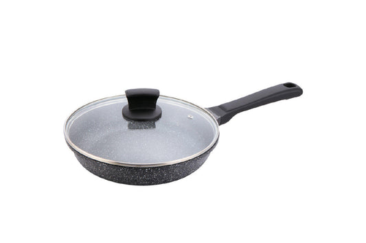 Сковорода антипригарная Maestro - 240 мм с крышкой MR-1225-24