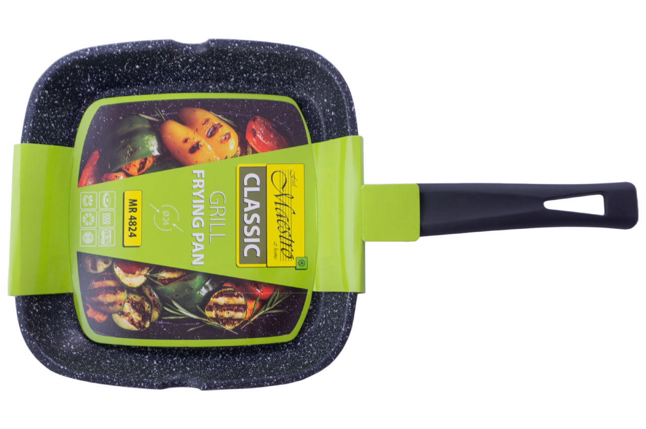 Сковорода-гриль антипригарная Maestro - 240 х 240 мм MR-4824